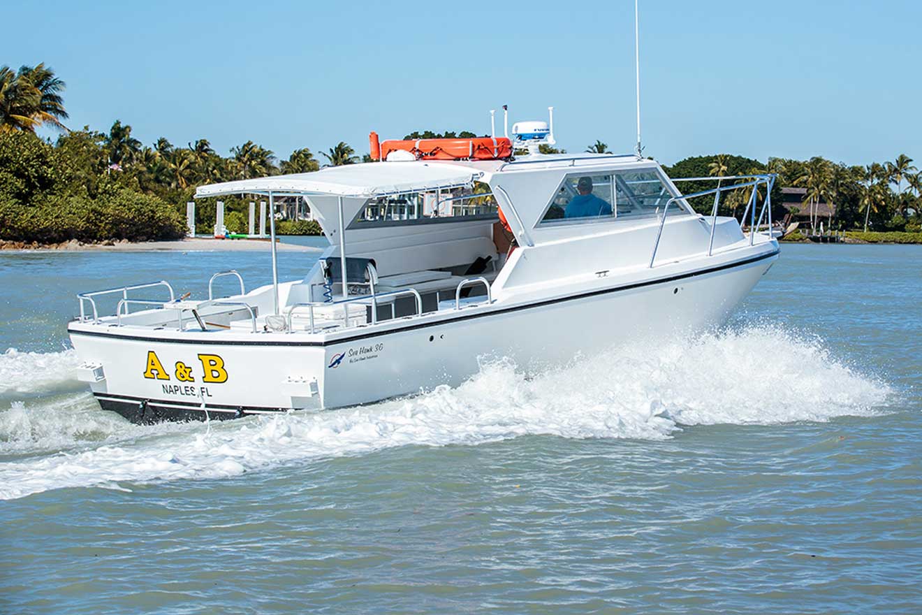 Naples fishing charters aboard the A&B charter boat